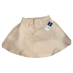Girls' IZOD Uniform school skort Beige Size 8